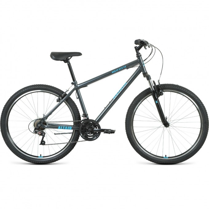 Велосипед ALTAIR MTB HT 27,5 1.0 17 Серый / Мятный 2021 MTB HT27.51.017grey/mint21