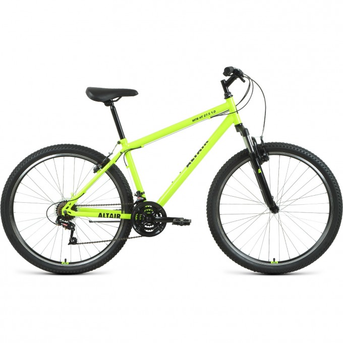 Велосипед ALTAIR MTB HT 27,5 1.0 17 Зеленый / Черный 2021 MTB HT27.51.017green/black21