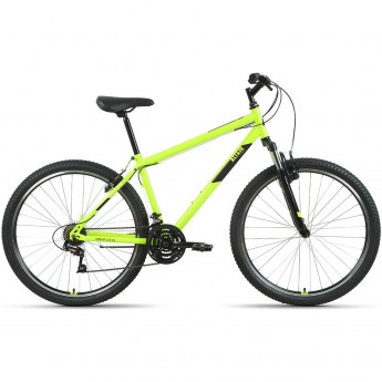 Велосипед ALTAIR MTB HT 27,5 1.0 27,5", рама 17", ярко-зеленый/черный, 2022