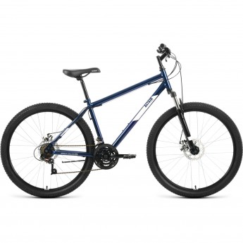 Велосипед ALTAIR MTB HT 27,5 2.0 D 27,5", рама 19", темно-синий/белый, 2022