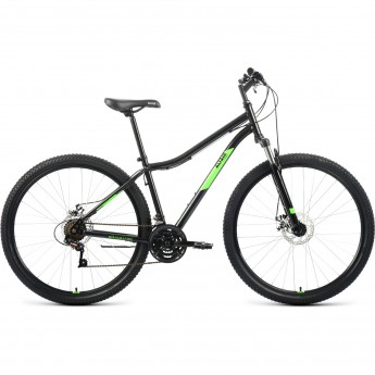 Велосипед ALTAIR MTB HT 29 2.0 D 17 Черный / Зеленый 2022